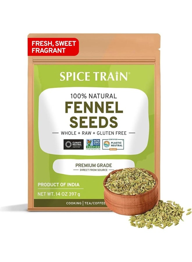 HANDPICK 100% Natural Fennel Seeds - 397g - Image 1